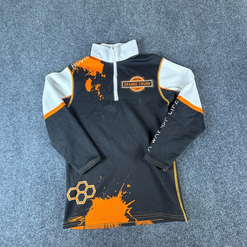 Rudis Orange Crush Wrestling Club OSU Shirt Youth S Black Oklahoma State Cowboys